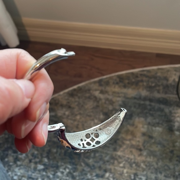 Egyptian Bracelet, Silver&Lapis lazuli - Picture 3 of 6